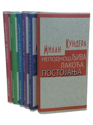 Milan Kundera komplet
