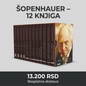 ARTUR ŠOPENHAUER - komplet knjiga I - XII